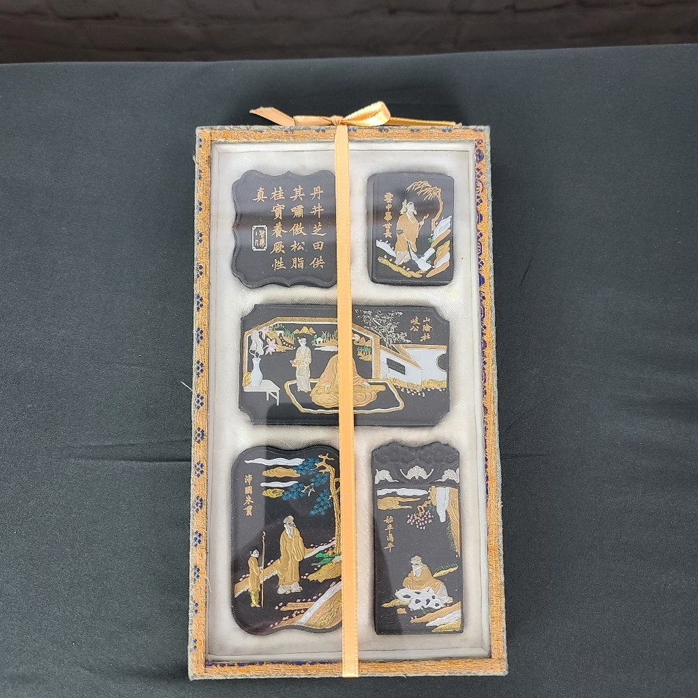 Vintage. Chinese Ink Cakes.